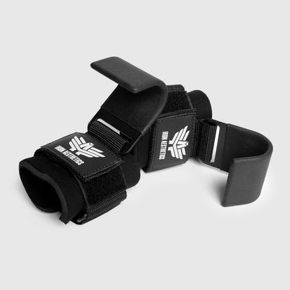 Black Fitness Lifting Hooks