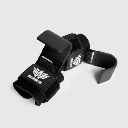 Black Fitness Lifting Hooks