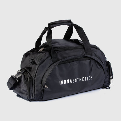 Black 2-in-1 Sports Bag