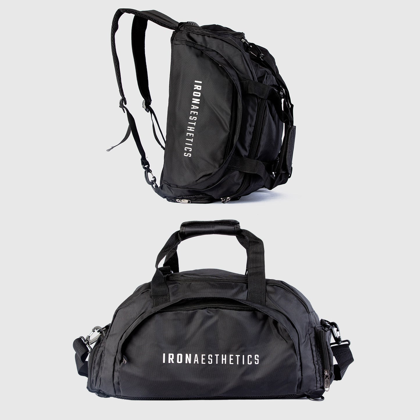 Black 2-in-1 Sports Bag