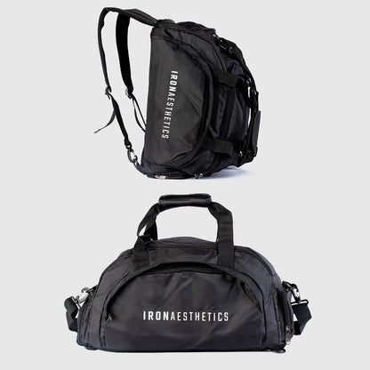 Black 2-in-1 Sports Bag