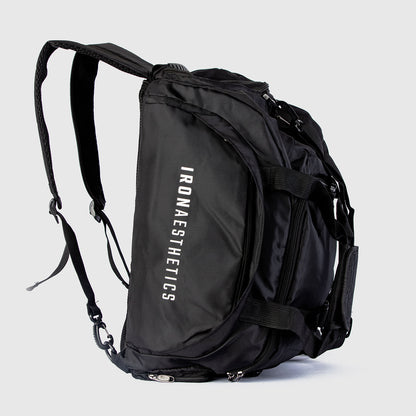 Black 2-in-1 Sports Bag