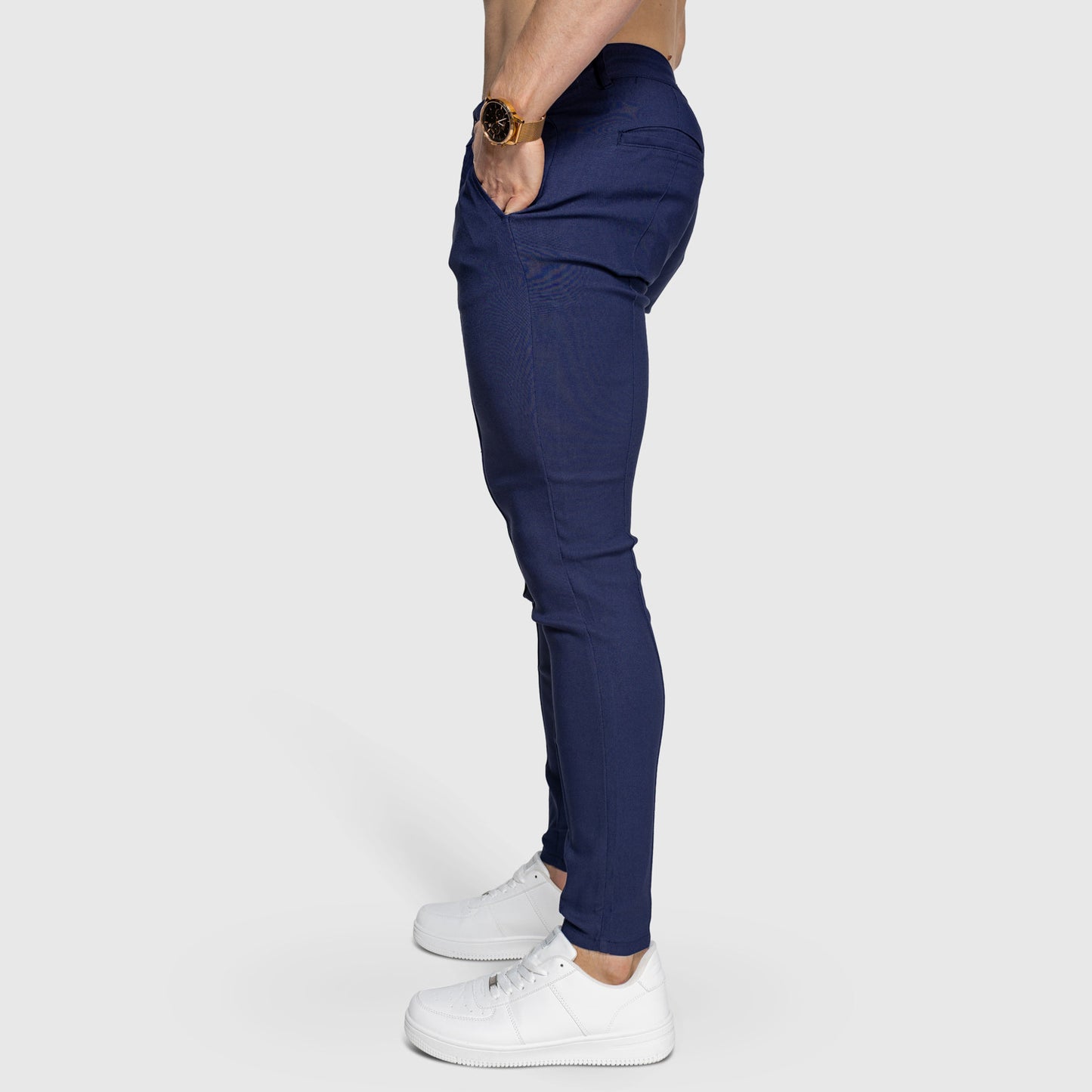 Men’s Navy Stretch Pants