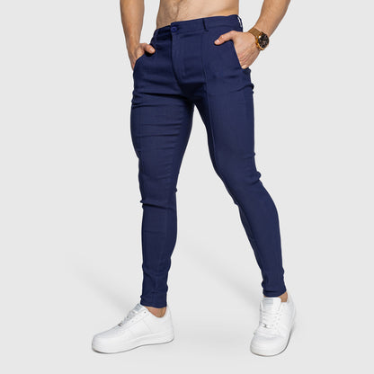 Men’s Navy Stretch Pants